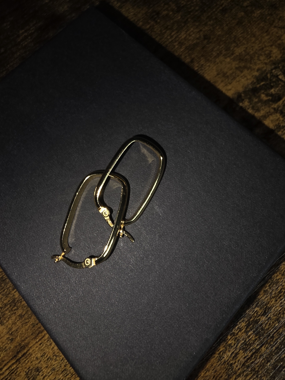 14k Gold Vermeil Hoop Earrings